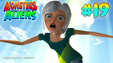 Monsters VS Aliens Game: Level 19 Walkthtough - Final Lap [Ginormica]