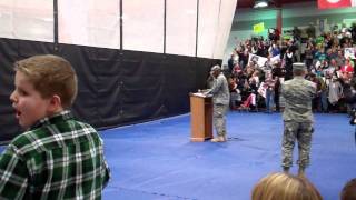 Main Body 5 Redeployment ceremony