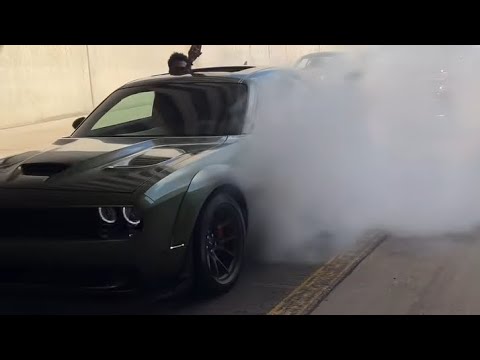 HELLCAT ON POLICE CHASE - YouTube