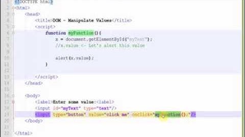 JavaScript DOM Events Part 3 - Manipulate Input Box Values