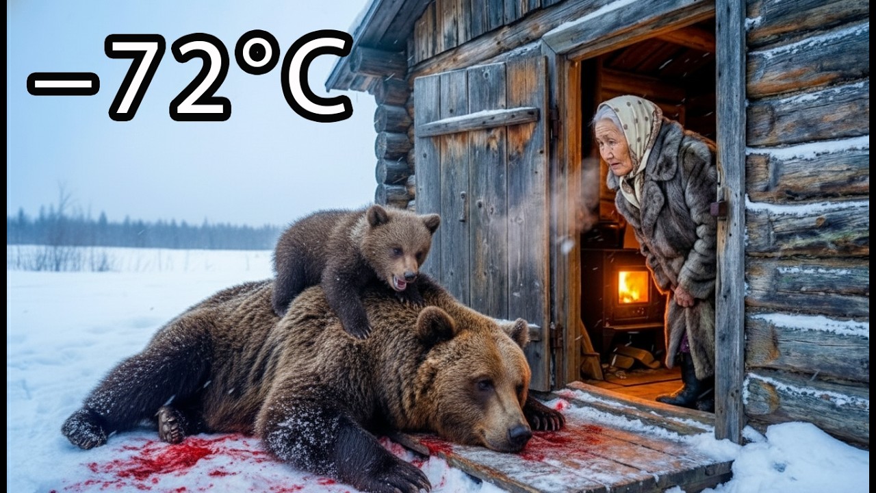 The Bear Cub Returned With Its Injured Mother — What the Old Woman Did Next Was Unbelievable