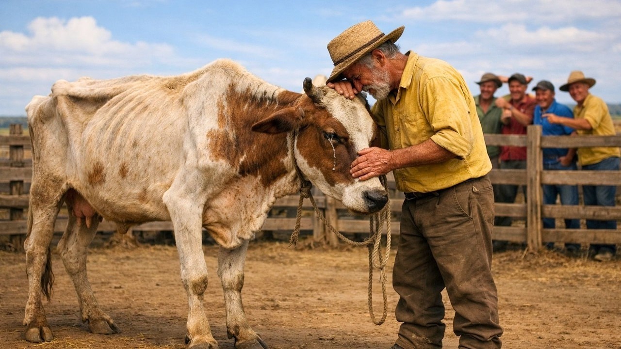 Se rieron cuando compró el buey más VIEJO del corral… meses después, nadie se rió.