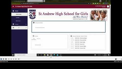SAHS - RenWeb Login Information.