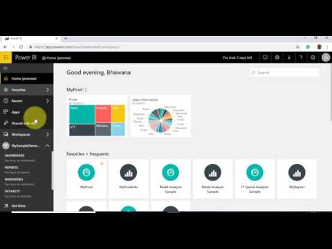 Power BI Workspace Tutorial - YouTube