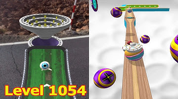 Going Balls Trò chơi lăn bóng, đi bóng Level 1054 | All Levels Max Levels Gameplay walkthrough IOS