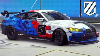 BMW M4 GT4 EVO | test drive on 3 tracks | Asphalt Legends