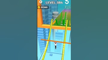 Stunt Rails Level 384 🔥 shorts video #varilshorts #viralvideo #shortsfeed #shorts