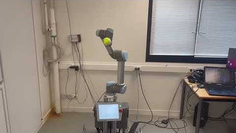 Trajectory planning for a visual haptic devices using HTC Vive, Unity VR and a UR5 robot.