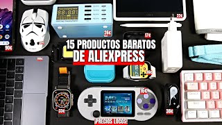 15 productos baratos de ALIEXPRESS  ¡Tienes que conocerlos!