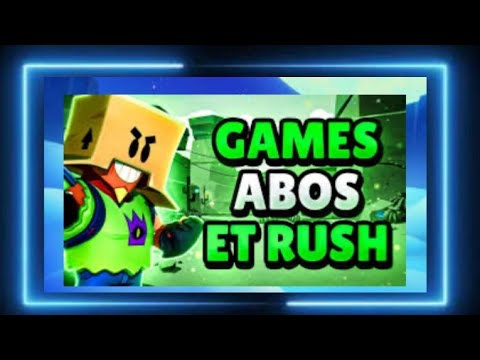 LIVE BRAWL STARS FR  ON RUSH  DES R 25 LES ABOS ME CARRY