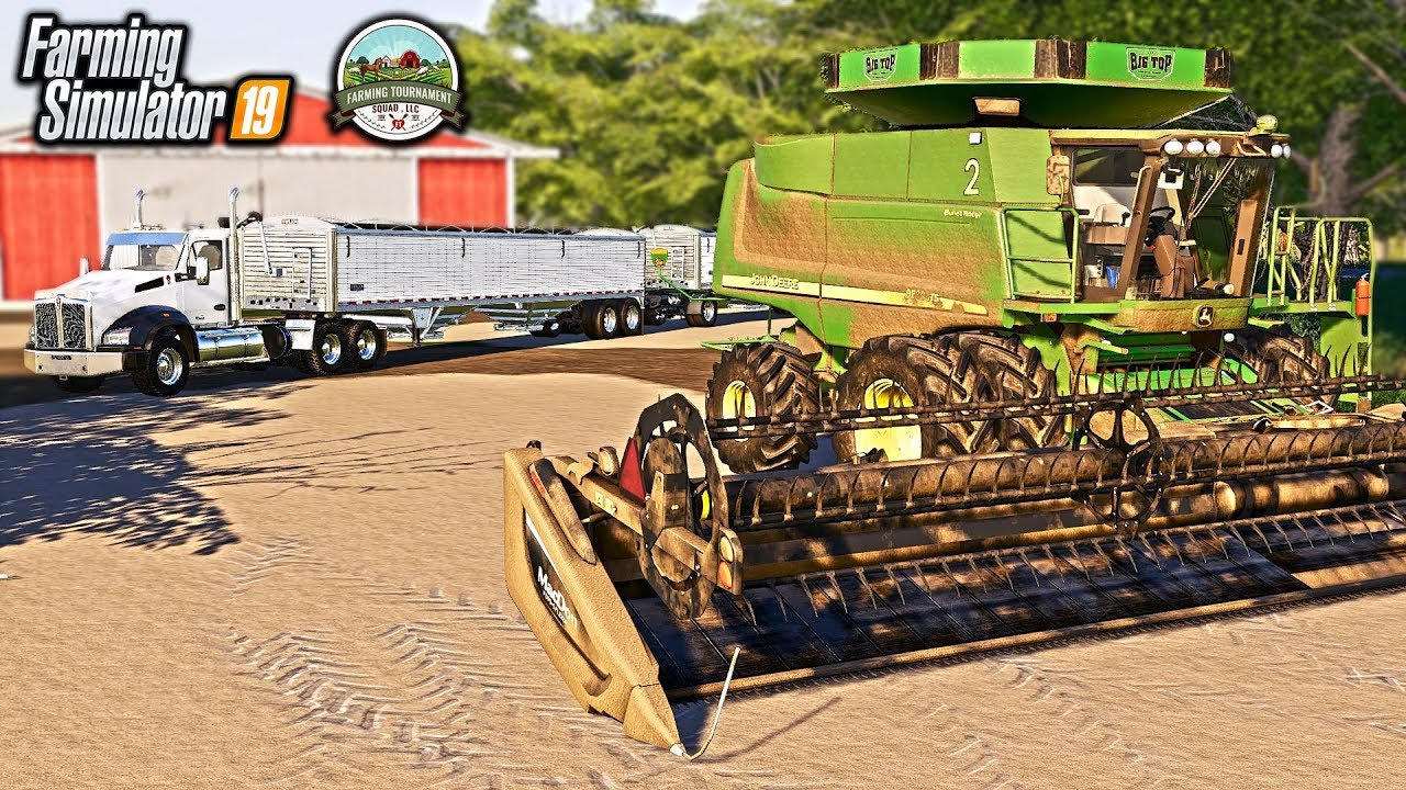 farming simulator 2019 latest news HARVEST ON FARMING TOURNAMENT! RUSHING TO HARVEST 400 ACRE FIELD! | FARMING SIMULATOR 2019