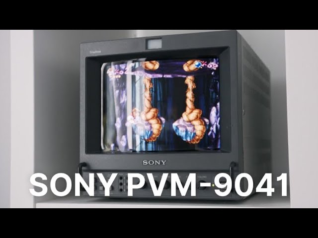 Restoration of SONY PVM 9041 QM TVs dedicated to mobile film