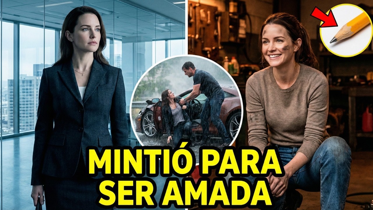 Un Padre soltero salva a una Multimillonaria en un accidente y luego Desaparece sin dejar rastro.