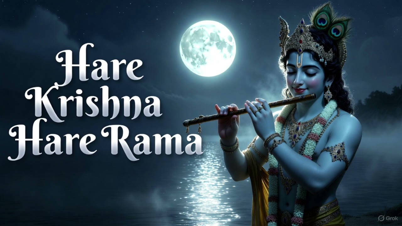 Hare Krishna Hare Rama | Krishna Bhajan | Meditation & Peace