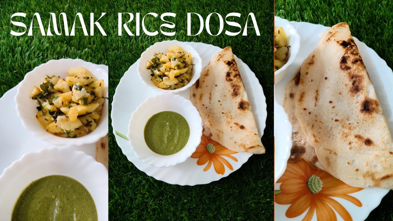 व्रत के लिए स्वादिस्ट डोसा Navratri Special Samak Rice Ka Dosa Vrat
