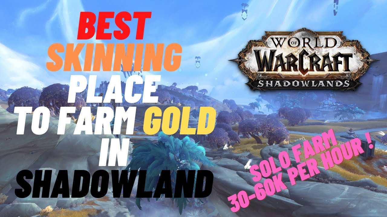 Best Skinning Farms Shadowlands Gold Farming YouTube