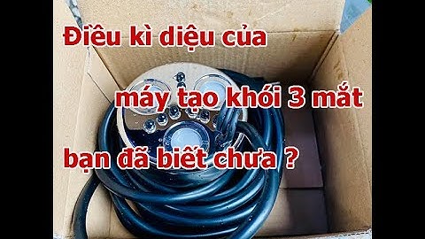 Máy Tạo Khói 3 Đầu, Máy Tạo Sương, Tạo Khói Hồ Cá, Tạo Khói Cảnh Quan