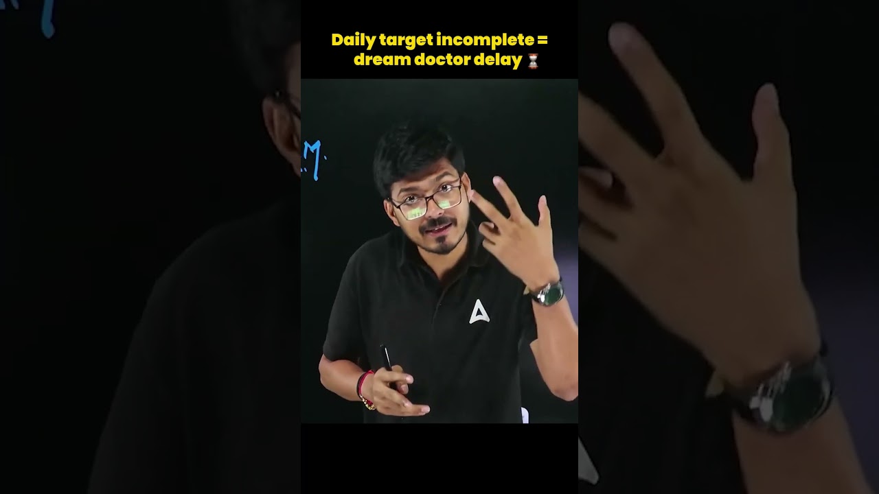 Daily Target Incomplete = Dream Delay ⏳