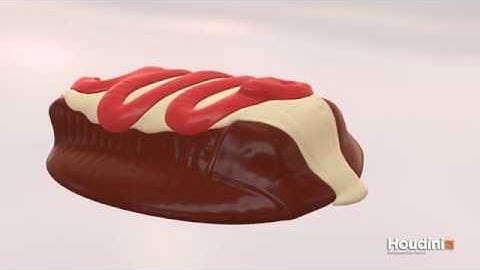 Chocolate Treat Houdini 18 Flip-book Render