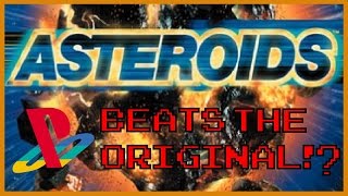 ASTEROIDS (PS1 / PLAYSTATION) Review! (feat. Games Of Reference)