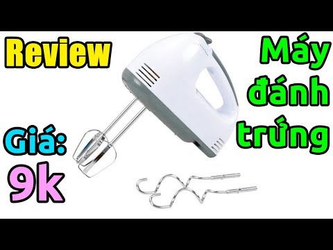 Trên tay máy đánh trứng giá chỉ 9.000đ? (săn deal Shopee)