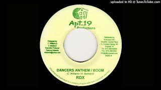 Boom Riddim from RDX - Dancer-'s Anthem Riddim Instrumental Version (Apt. 19 Productions) 2008