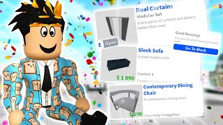 THE NEW BLOXBURG UPDATE! OPEN/CLOSE CURTAINS, FURNITURE AND MORE!