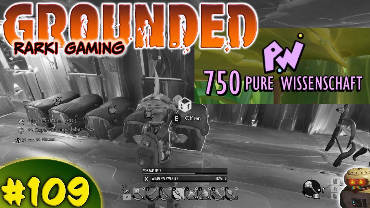GROUNDED 109 - 🧪 Superrüstungskleber 🐜 + 🧬 pure Wissenschaft 🔬- Rarki Gaming - Gameplay Deutsch