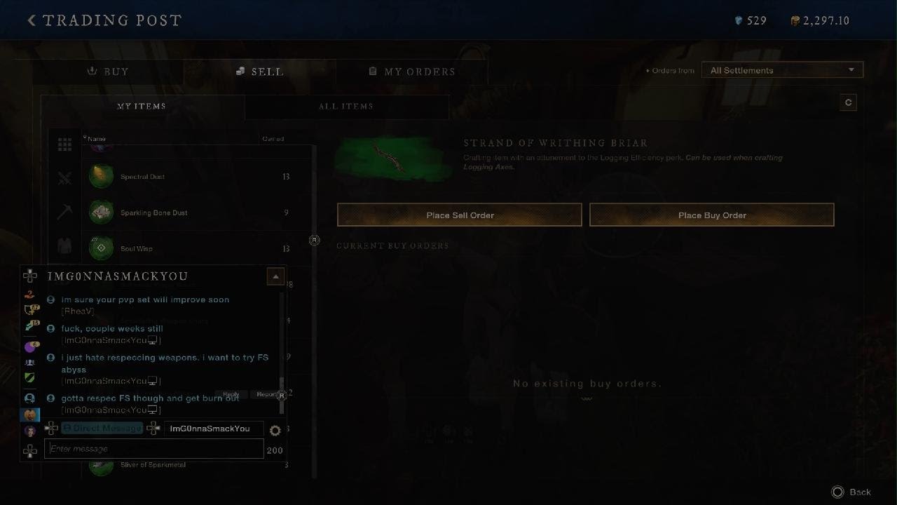 New World M3 Lazarus Instrumentality Gold Clear 58k pts