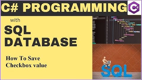 C# How to Save Checkbox Value in database