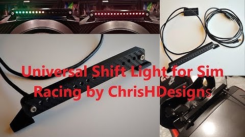 Sim Racing Universal Shift Light for PC by ChrisHDesigns