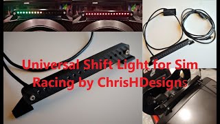 Sim Racing Universal Shift Light for PC by ChrisHDesigns