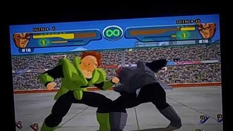 Dragon Ball Z Budokai(Gamecube)-Android 16 Mirror Match II