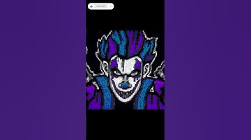 Satisfying Minecraft Profile Pixel Art ( PPL Request YT ) Part 33 🃏 | #shorts