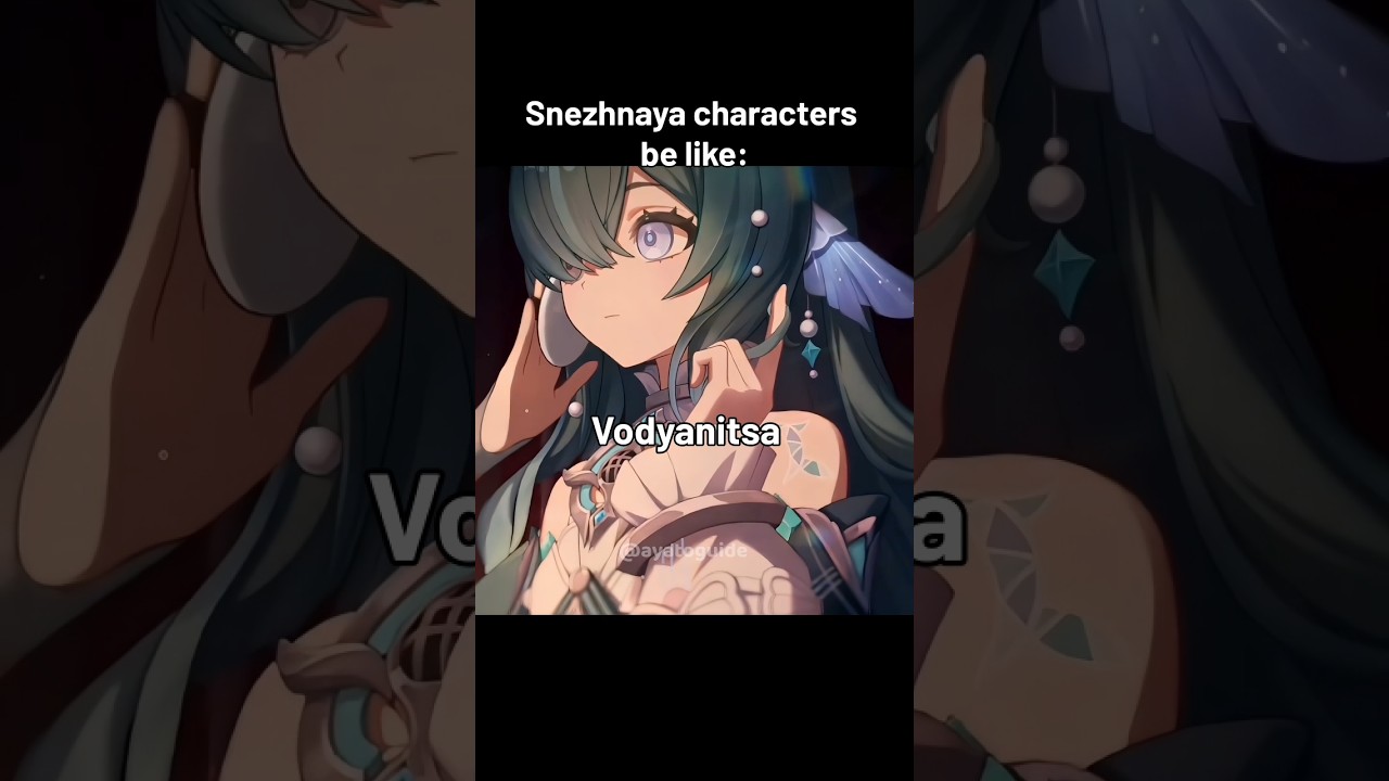 Snezhnaya characters be like. #genshinimpact #genshin #snezhnaya