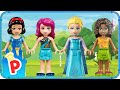 ♥ Wrong Hair Disney Princess Snow White Frozen Elsa LEGO Finger Family Nursery Rhymes ♥
