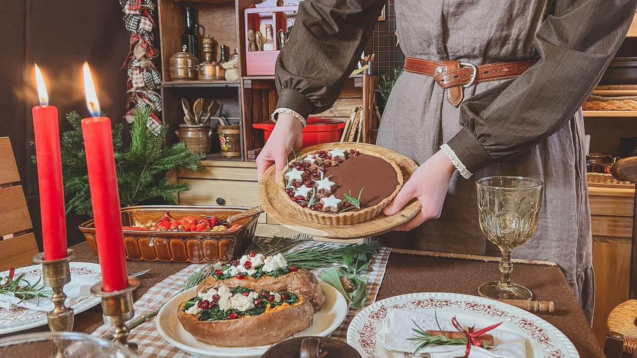 A cosy Christmas at Mistletoe Cottage 🌲 Decor, recipes & ideas | 1 Hour Baking & Cooking ASMR