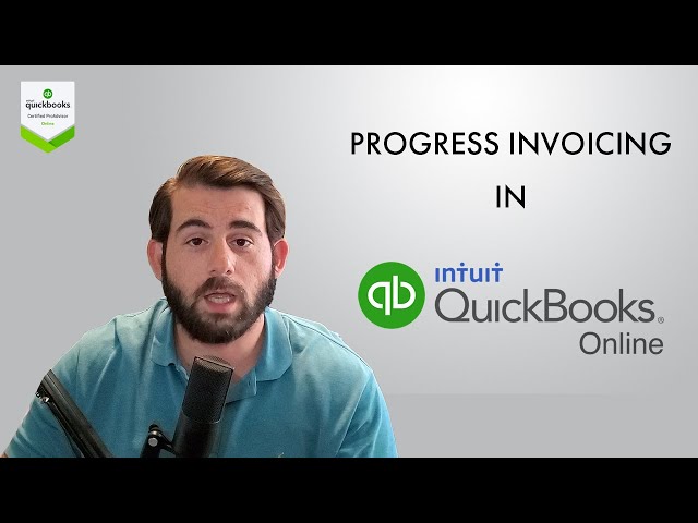 quickbooks invoice for down payment
