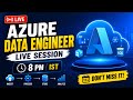 🚀 Azure Data Engineer Live Webinar | Learn Data Solutions on Azure