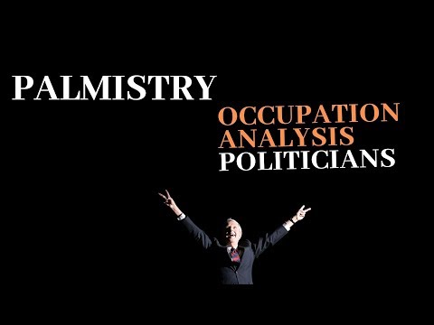 OCCUPATION ANALYSIS - POLITICIANS