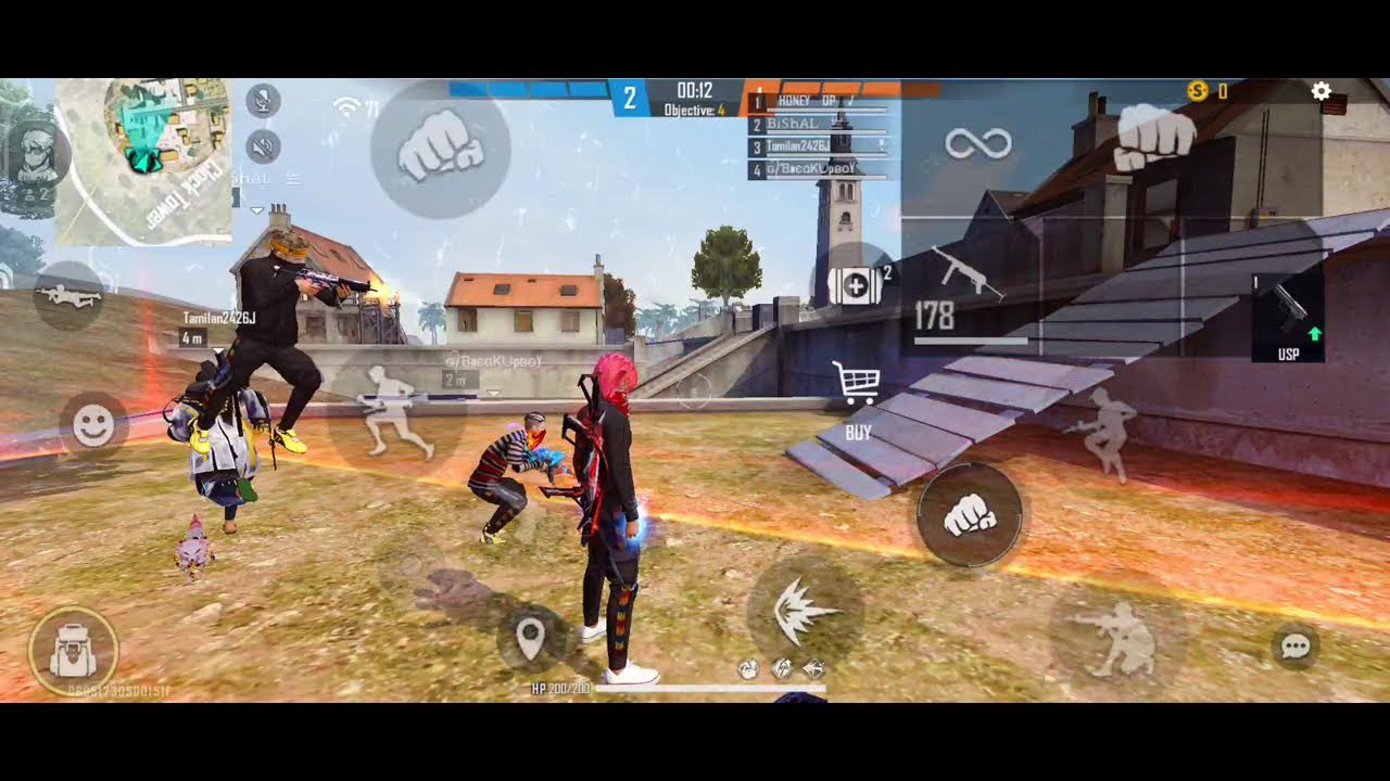 BOSS HONEY FF || LIVE || PLAY WITH SUBSCRIBERS