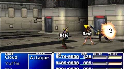 FF7 : Revive enemies with special death animation glitch