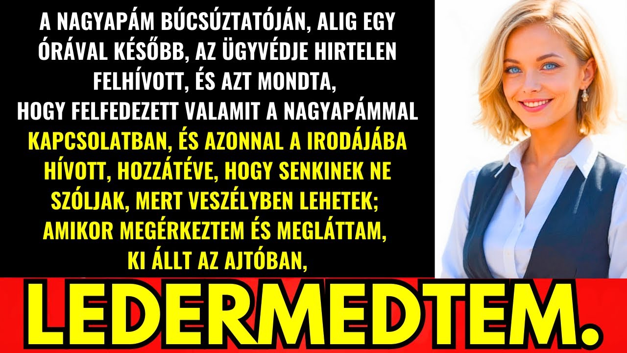 A Megemlékezésen, Egy Óra Után, Egy Titkos Ügyvédi Hívás Figyelmeztetett