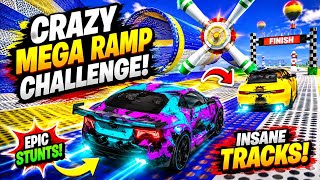 Crazy Mega Ramp Challenge! 🚗 Epic Car Stunts & Impossible Tracks#kidsgame  screenshot 1