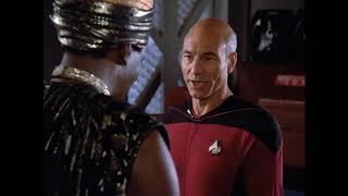 Kidnapping Scene - "Code of Honor" Star Trek TNG