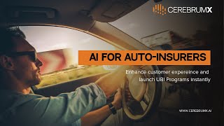 AI For Auto Insurance | Personalized Usage-Based Insurance (UBI) by CEREBRUMX