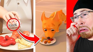 REACTING TO SADDEST ANIMATIONS ON YOUTUBE I ACTUALLY CRIED