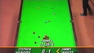 Snooker World Championship Final 1993 - Stephen Hendry v Jimmy White (Frames 10 to finish))