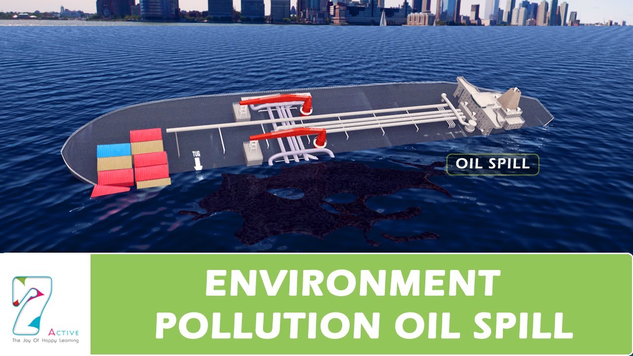 water pollution oil spills effects