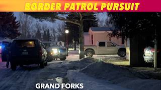 Friday Morning Border Patrol Pursuit In Grand Forks